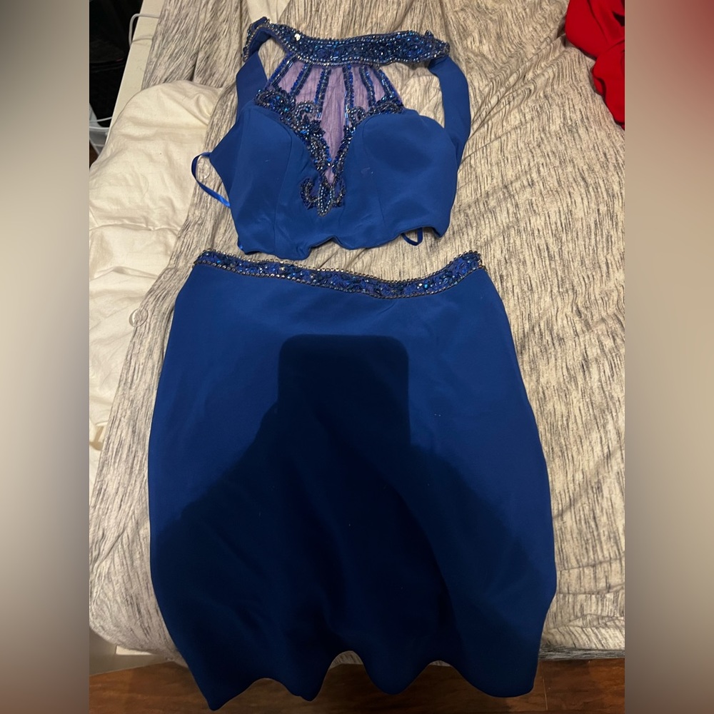 2 piece boutique homecoming dress